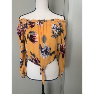 Kendall & Kylie Off The Shoulder Top